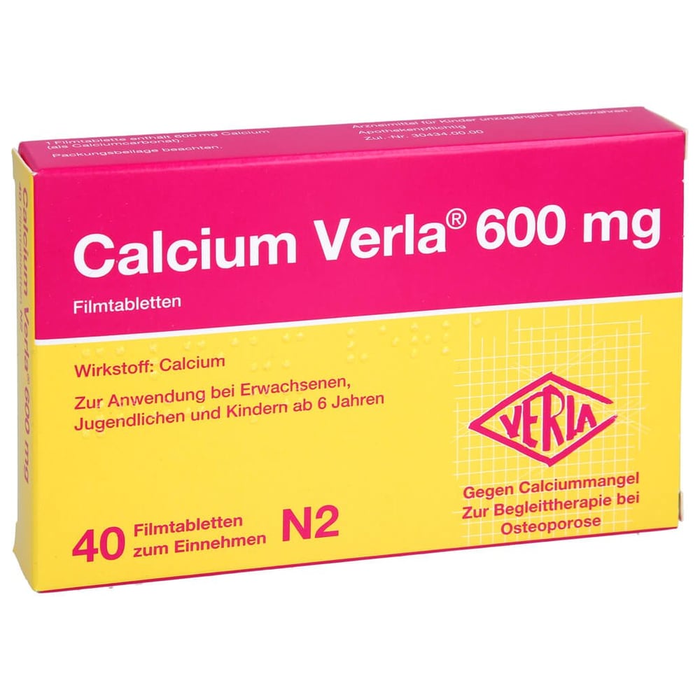 Calcium Verla 600 mg