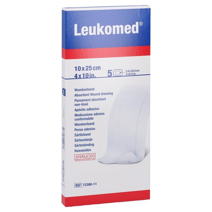 Leukomed sterile Pflaster 10x25 cm