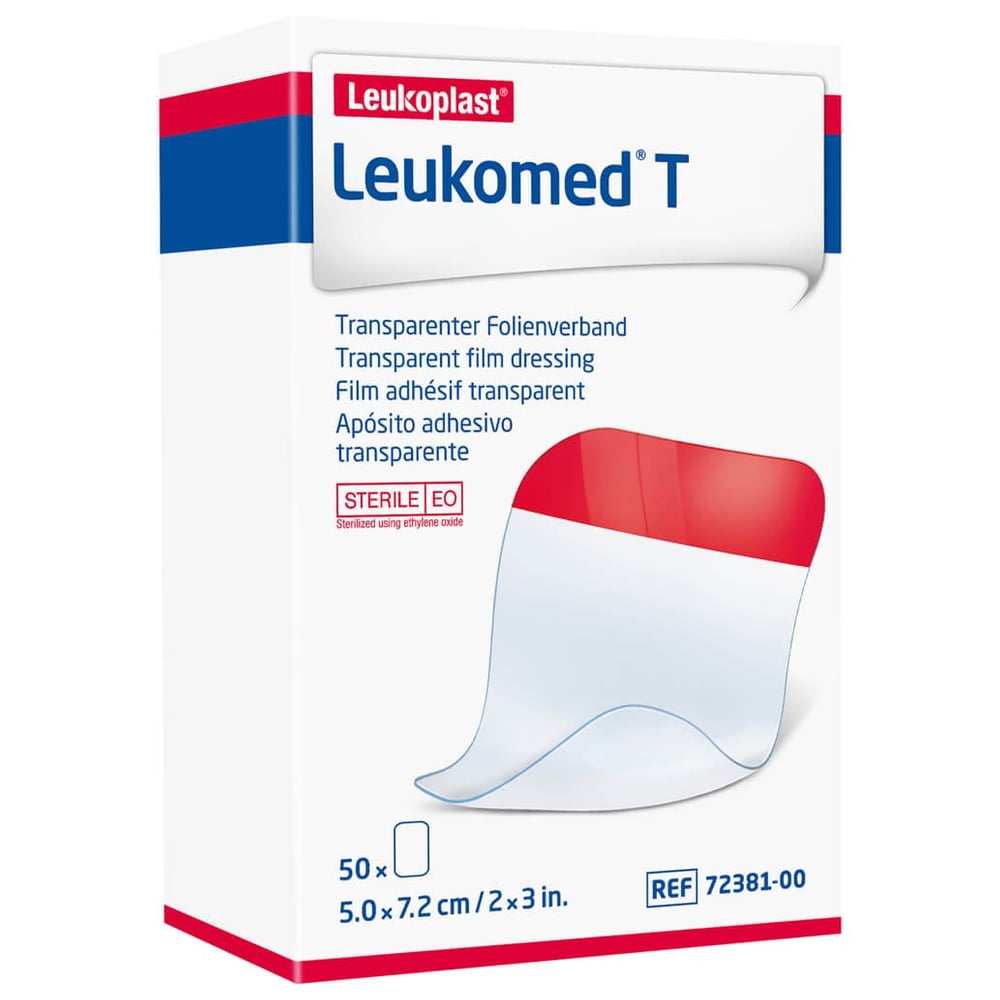 Leukomed transp.sterile Pflaster 5x7,2 cm