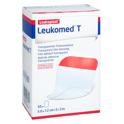 Leukomed transp.sterile Pflaster 5x7,2 cm