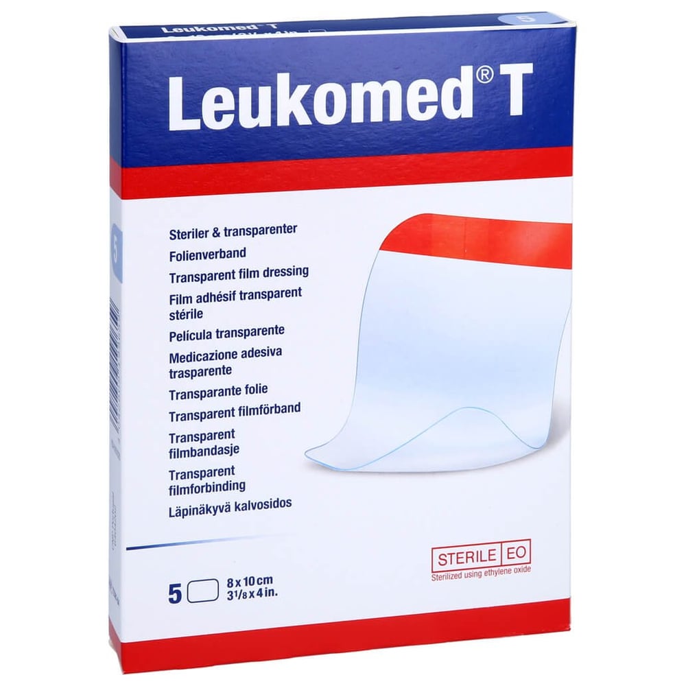 Leukomed transp.sterile Pflaster 8x10 cm