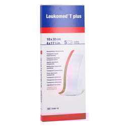 Leukomed transp.plus sterile Pflaster 10x30 cm