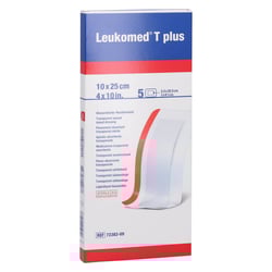 Leukomed transp.plus sterile Pflaster 10x25 cm