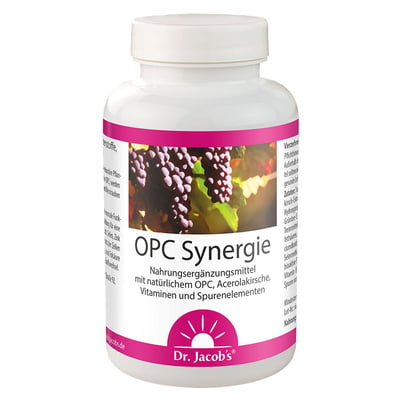 Dr. Jacob's OPC Synergie Traubenkernextrakt mit Acerola Produktbild 1
