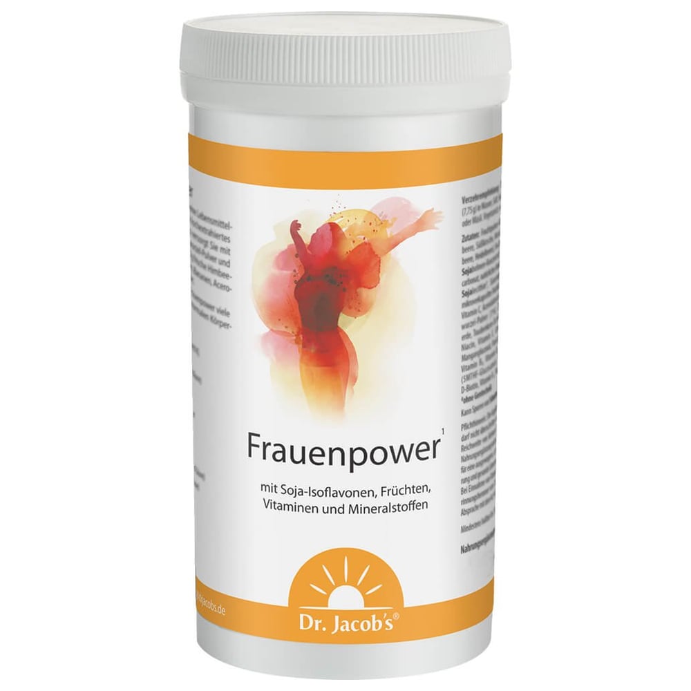 Dr. Jacob's Frauenpower Frucht-Getränkepulver Phytoöstrogene