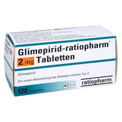 Glimepirid-ratiopharm 2 mg