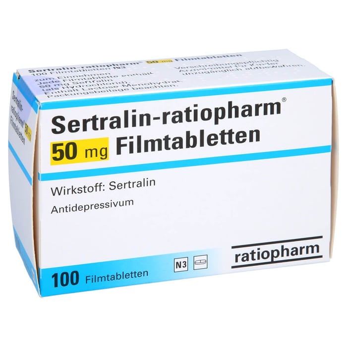 Sertralin-ratiopharm 50mg
