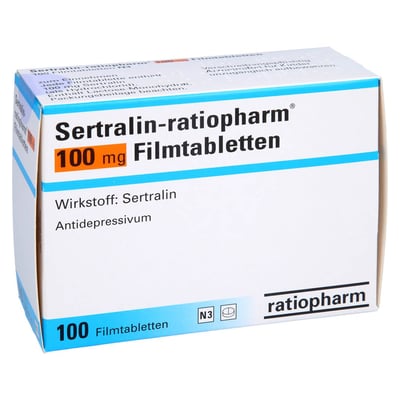 Sertralin-ratiopharm 100 mg