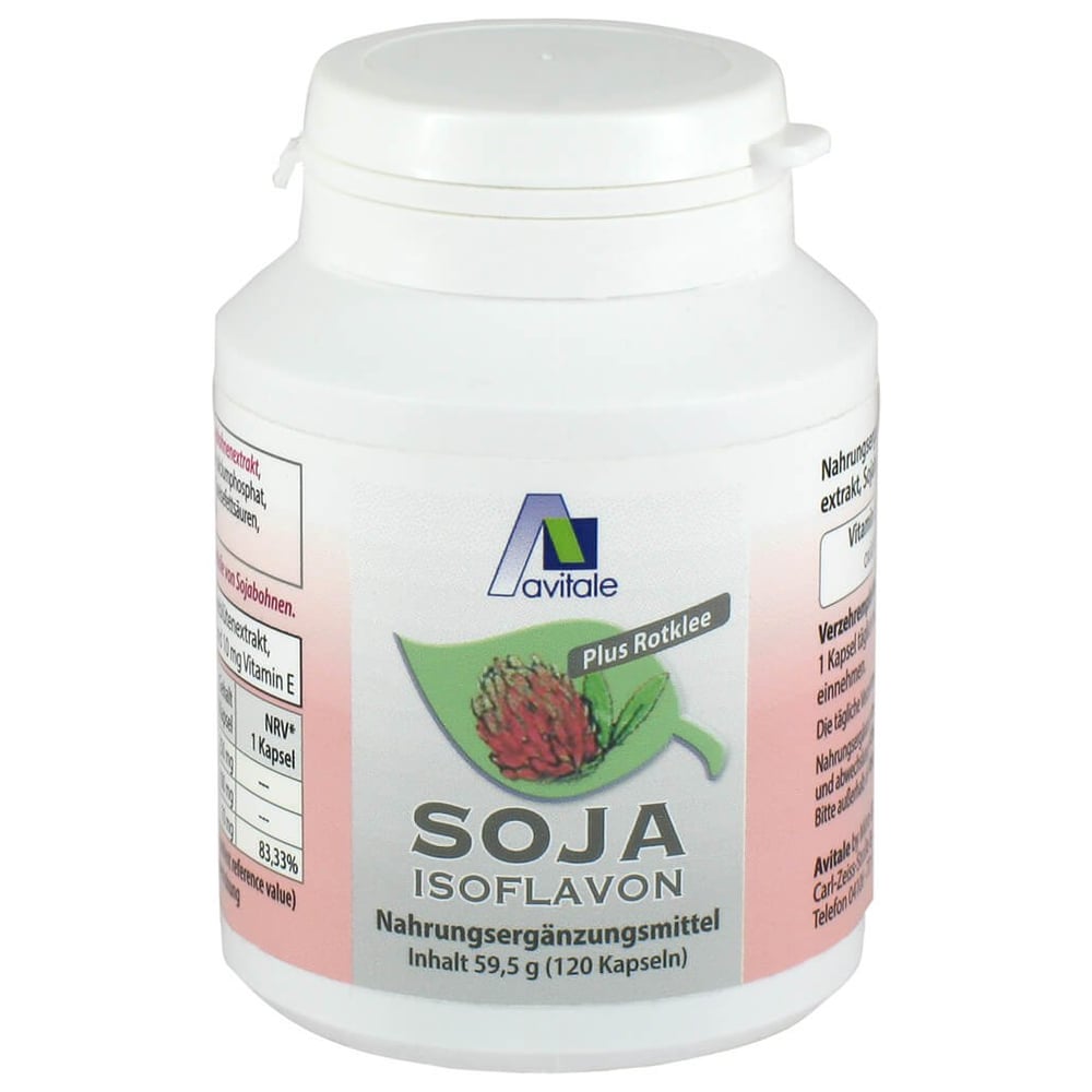 Soja Isoflavon Kapseln 60mg+E