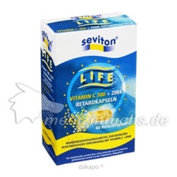 Vitamin C 300+Zink Retardkapseln