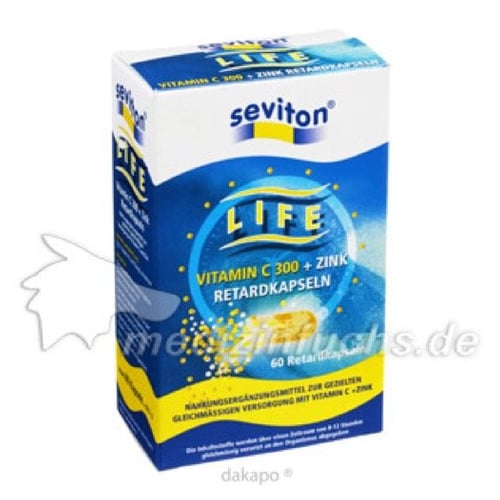 Vitamin C 300+Zink Retardkapseln