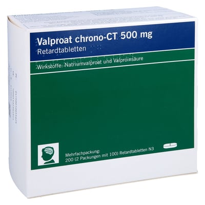 Valproat chrono-CT 500 mg