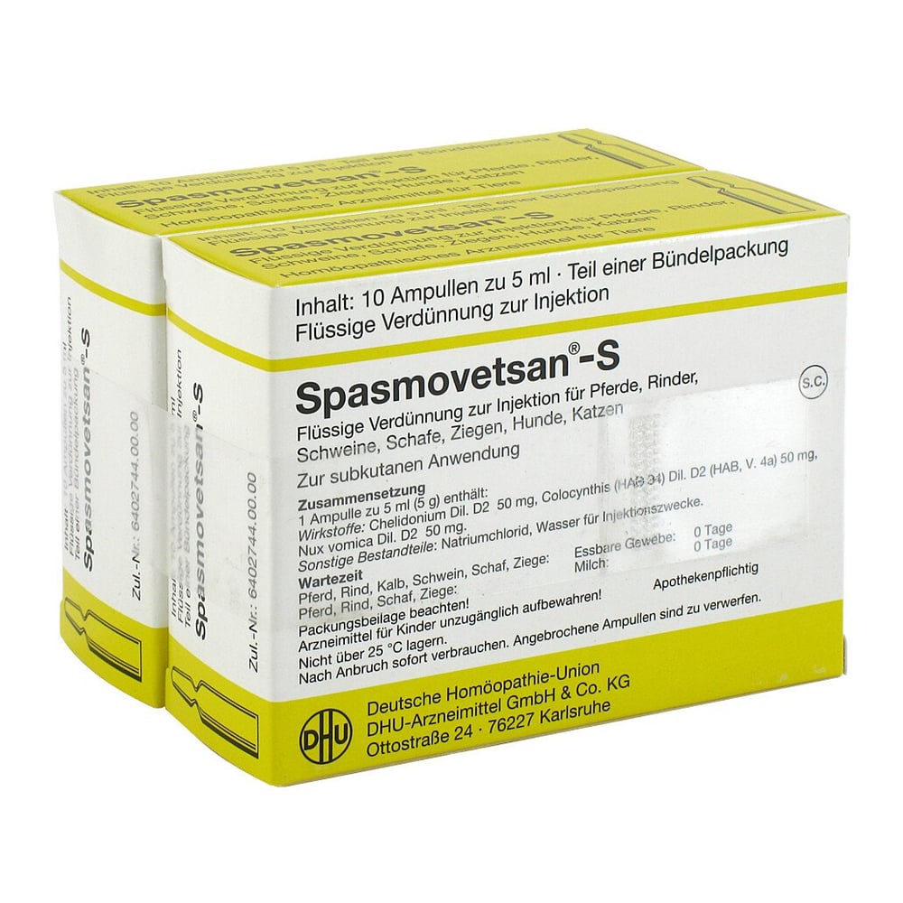 Spasmovetsan S Vet