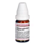 Stibium Sulfuratum Nigrum D 12