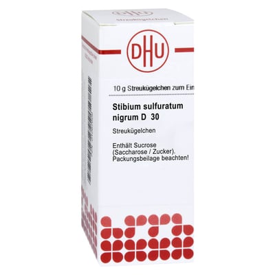 Stibium Sulfuratum Nigrum D 30