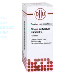Stibium Sulfuratum Nigrum D 6 Tabletten