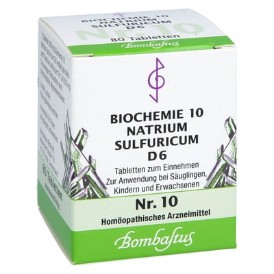 Biochemie 10 Natrium sulfuricum D 6