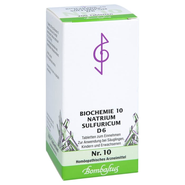 Biochemie 10 Natrium sulfuricum D 6