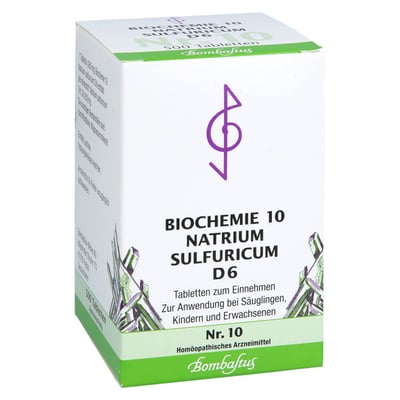 Biochemie 10 Natrium sulfuricum D 6