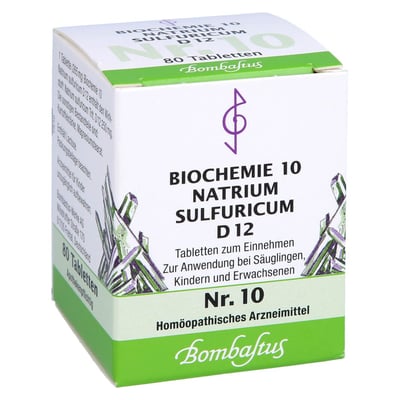 Biochemie 10 Natrium sulfuricum D 12