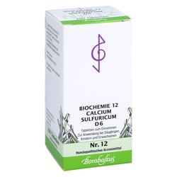 Biochemie 12 Calcium sulfuricum D 6