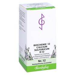 Biochemie 12 Calcium sulfuricum D 12