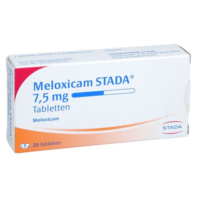 Meloxicam STADA 7,5 mg Produktbild 1