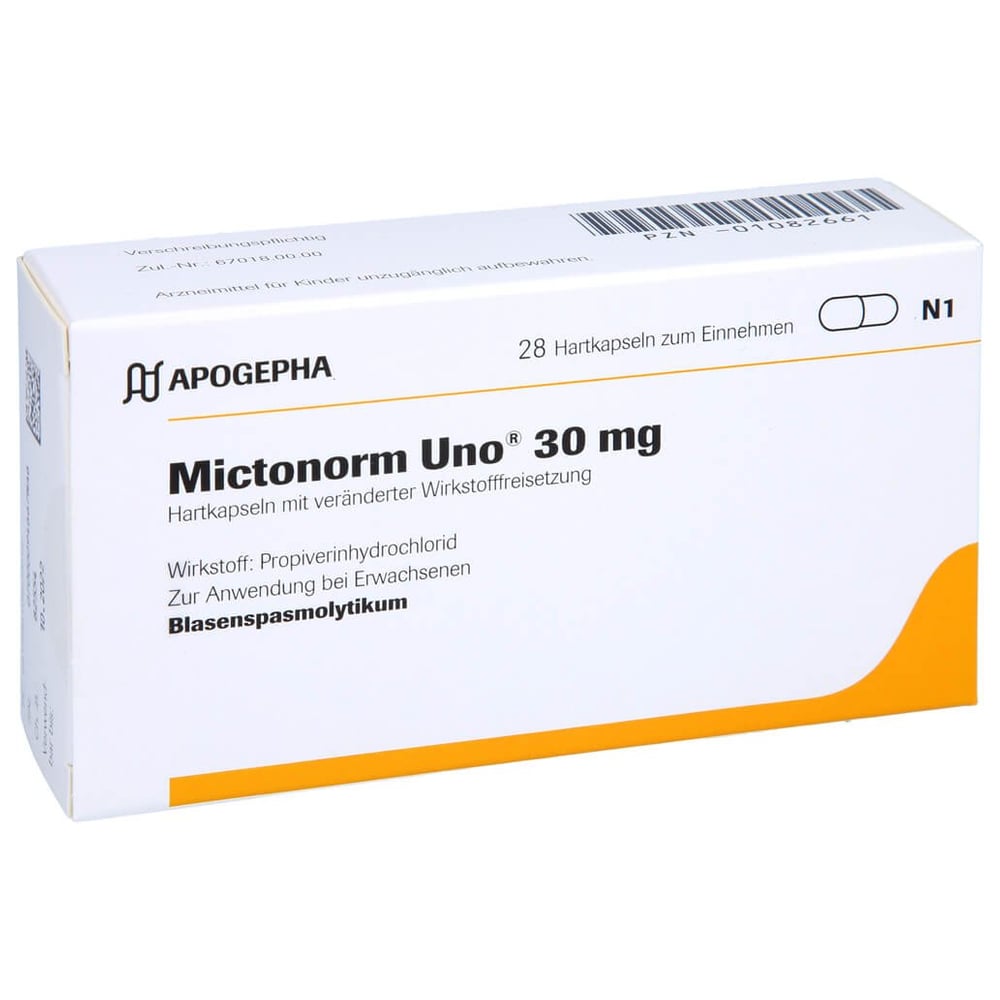 Mictonorm Uno 30 mg