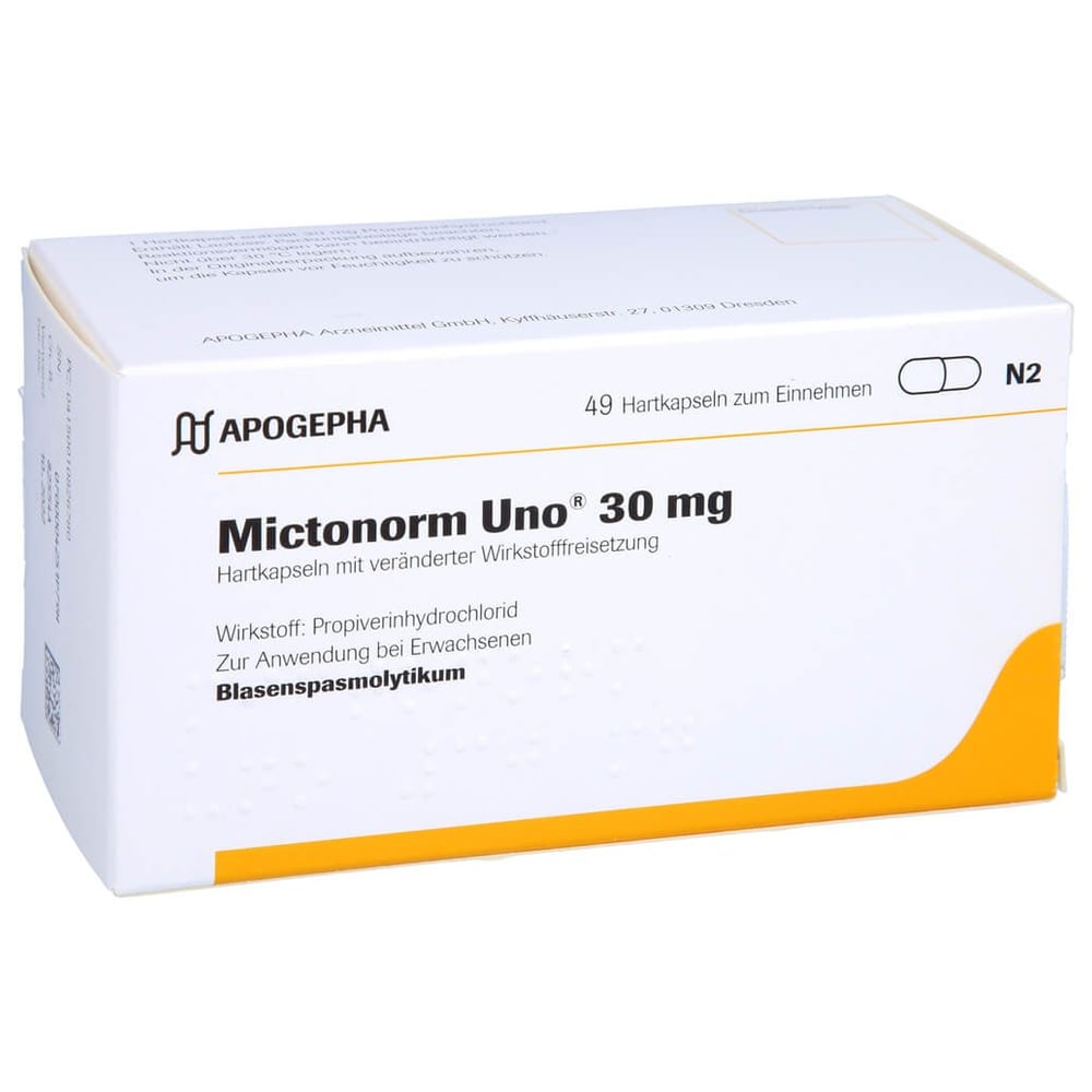 Mictonorm Uno 30 mg