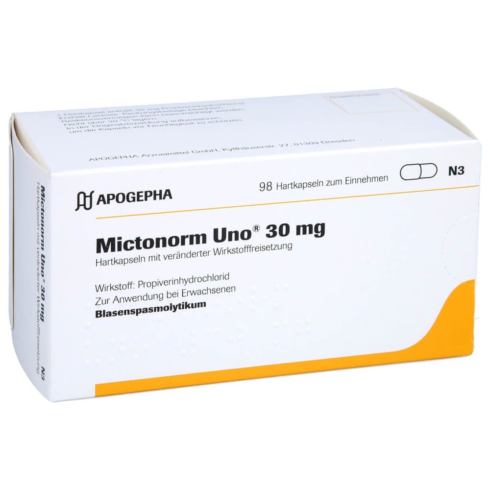 Mictonorm Uno 30 mg