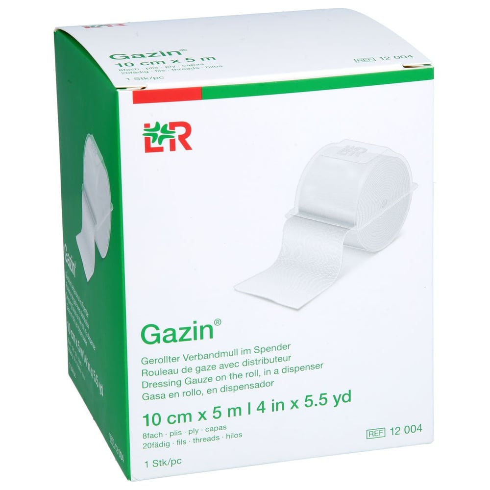 Gazin Verbandmull 10 cmx5 m 8fach