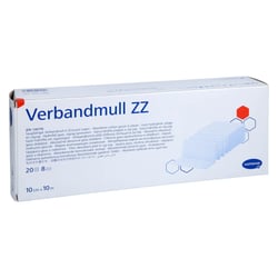 Verbandmull Hartmann 10 cmx10 m zickzack