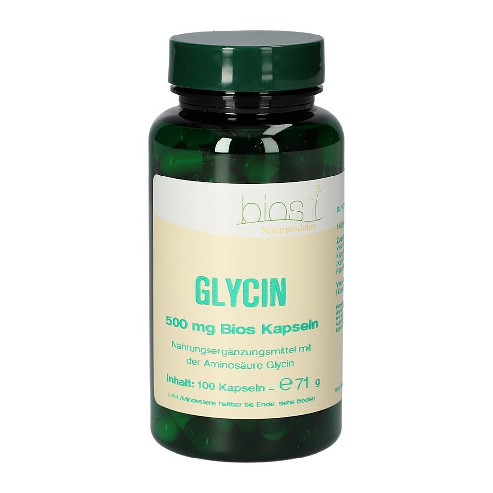 Glycin 500mg Bios Kapseln