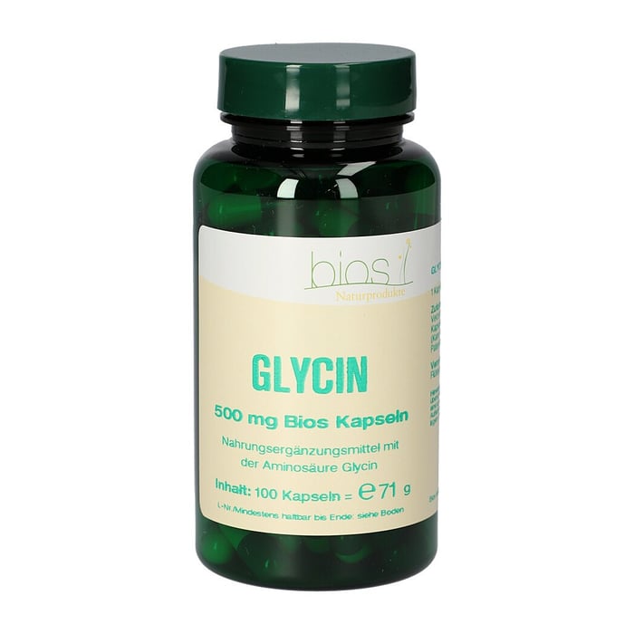 Glycin 500mg Bios Kapseln