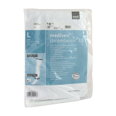 Mediven Thrombexin 18 Obersch.Str.Gr.L m.Haftb.