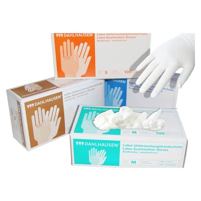 Latex Handsch Ungep Gr L