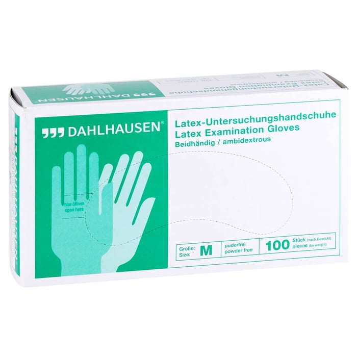 Latex Handsch Ungep Gr M