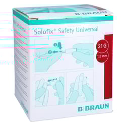 Solofix Safety Univers.Lanzet.21 G 1,8 mm Stichl.