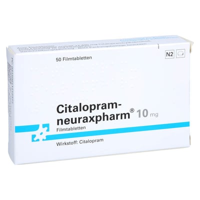 Citalopram-neuraxpharm 10 mg