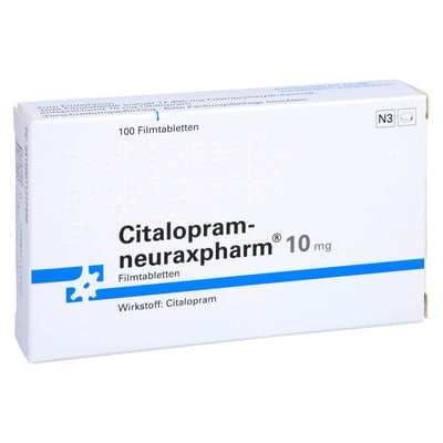 Citalopram-neuraxpharm 10 mg