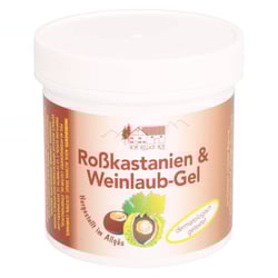 Rosskastanien Weinlaub Gel