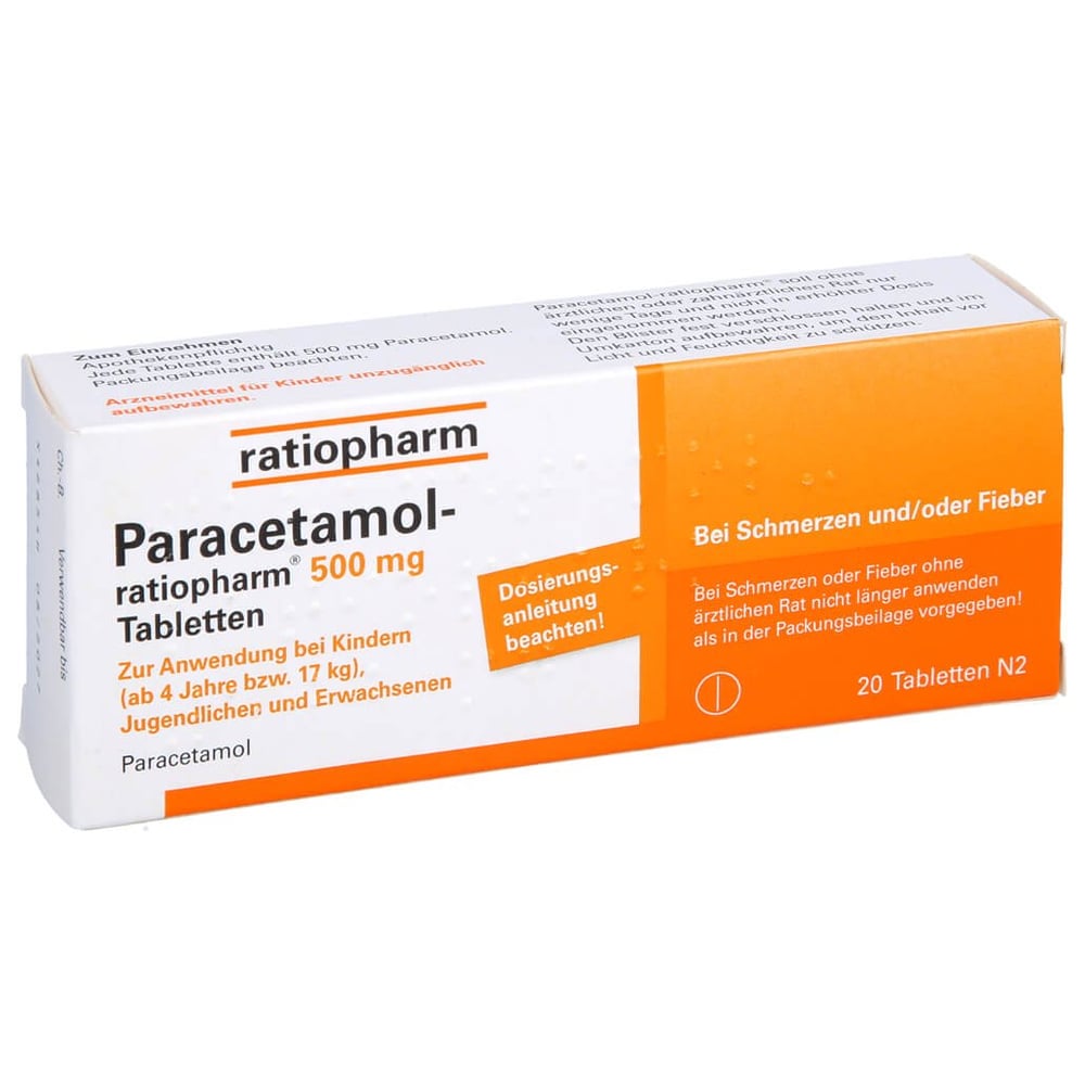Paracetamol-ratiopharm 500 mg