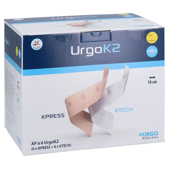 URGOK2 Kompr.Syst.10cm Knöchelumf.18-25cm