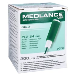 Medlance plus Extra Sicherheitslanzetten 21 G