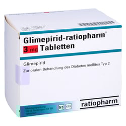 Glimepirid-ratiopharm 3 mg