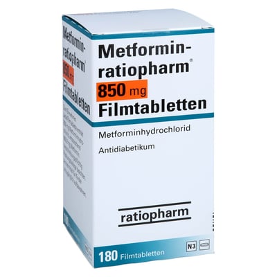Metformin-ratiopharm 850 mg