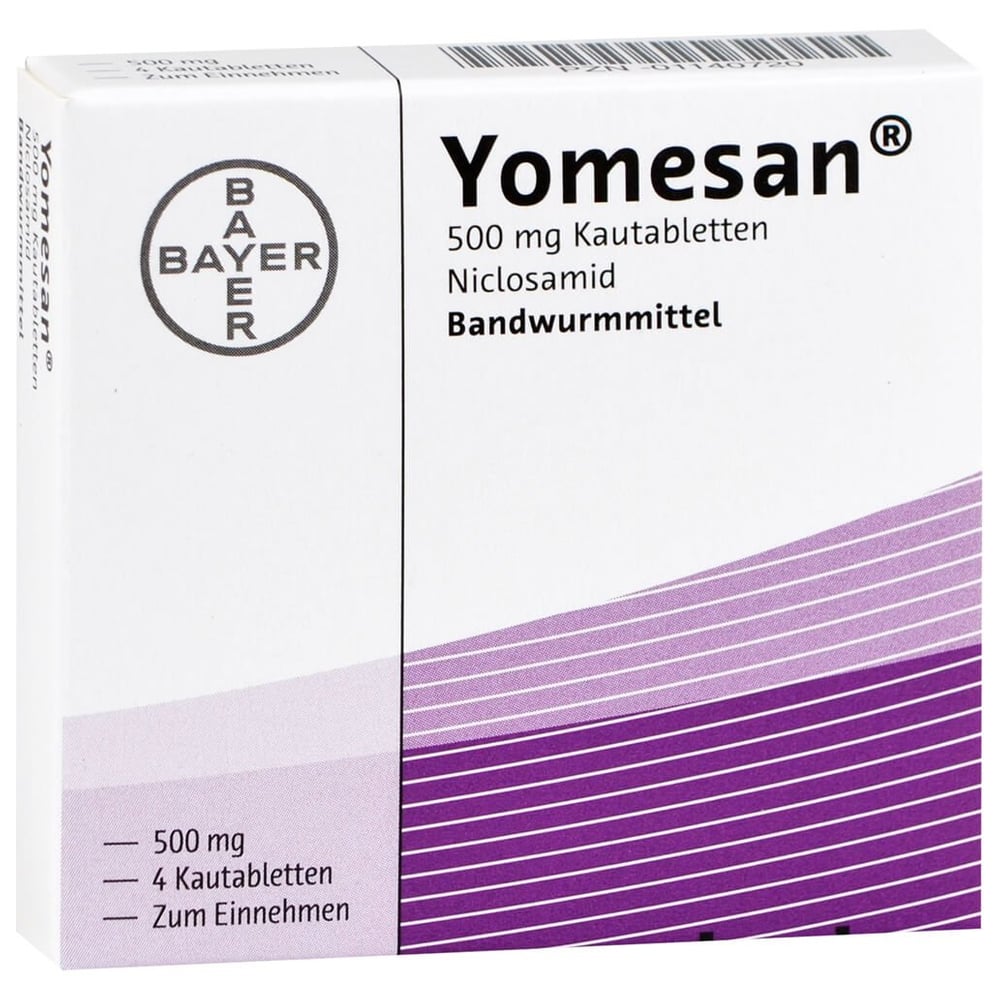 Yomesan 500 mg Kautabletten