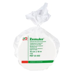 Zemuko Vliesstoff-Kompresse gerollt 10 cmx10 m Lohmann & Rauscher