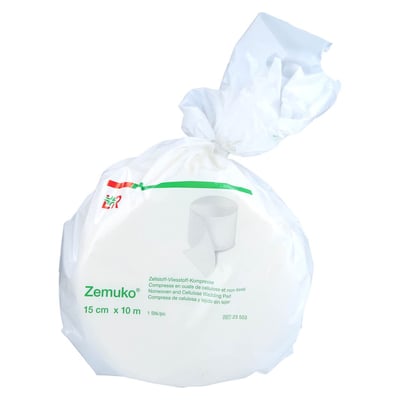 Zemuko Vliesstoff-Kompresse gerollt 15 cmx10 m Produktbild 1