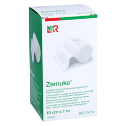 Zemuko Vliesstoff-Kompresse gerollt 10 cmx1 m Lohmann & Rauscher